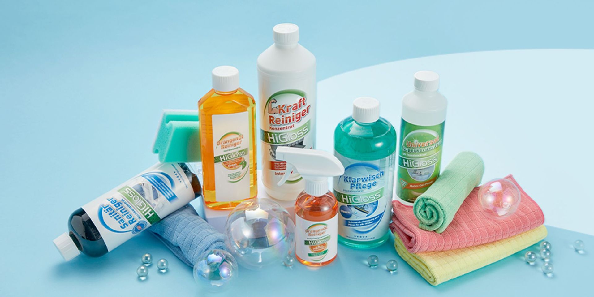 HiGloss - Reinigungsprodukte und -geräte für optimale Sauberkeit und ein strahlendes Zuhause