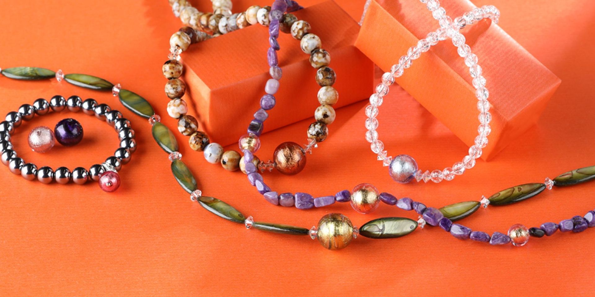 Amatocolori - Farbenfroher Schmuck mit Murano Glas und Edelsteinen