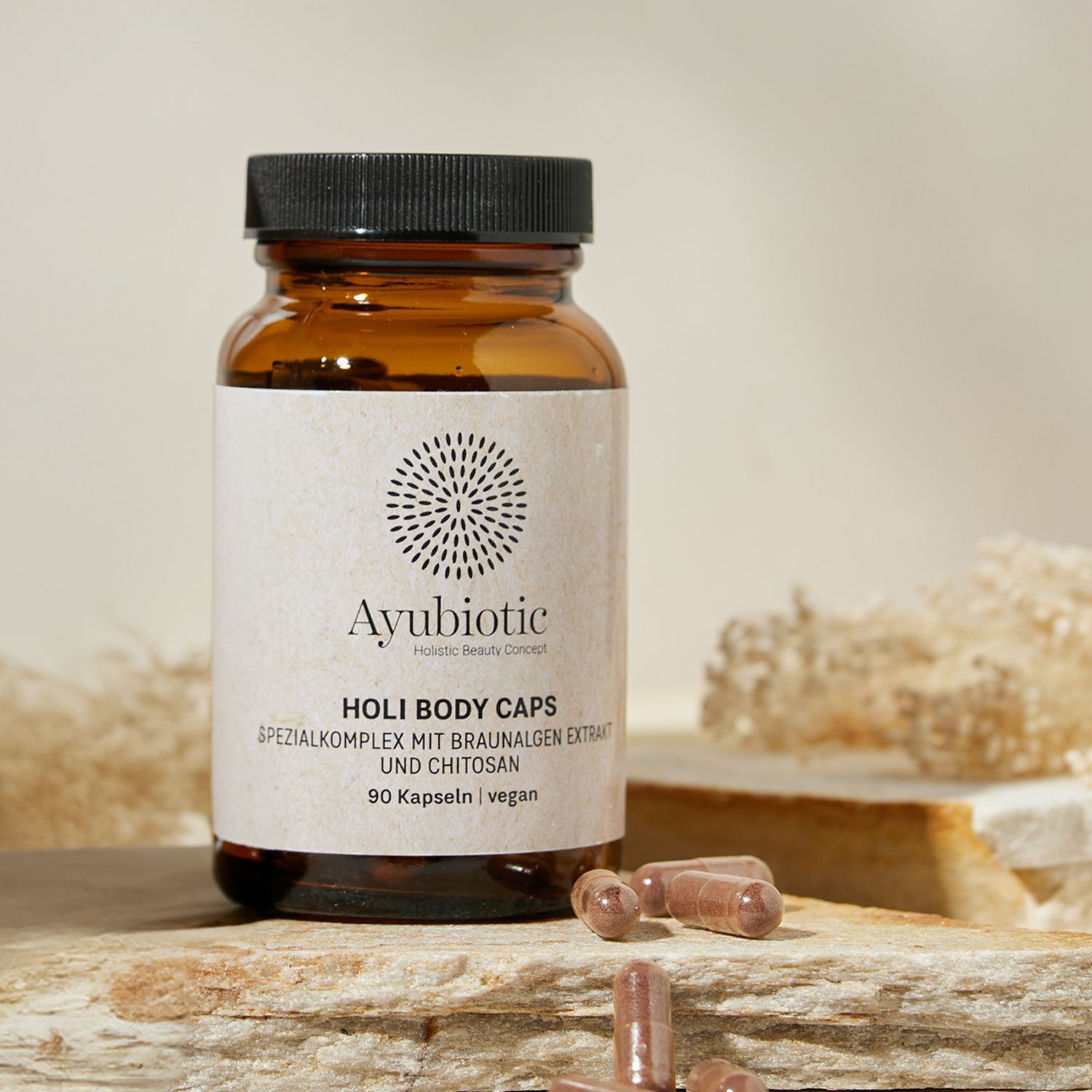 Holi Body Kapseln im Schraubgläschen