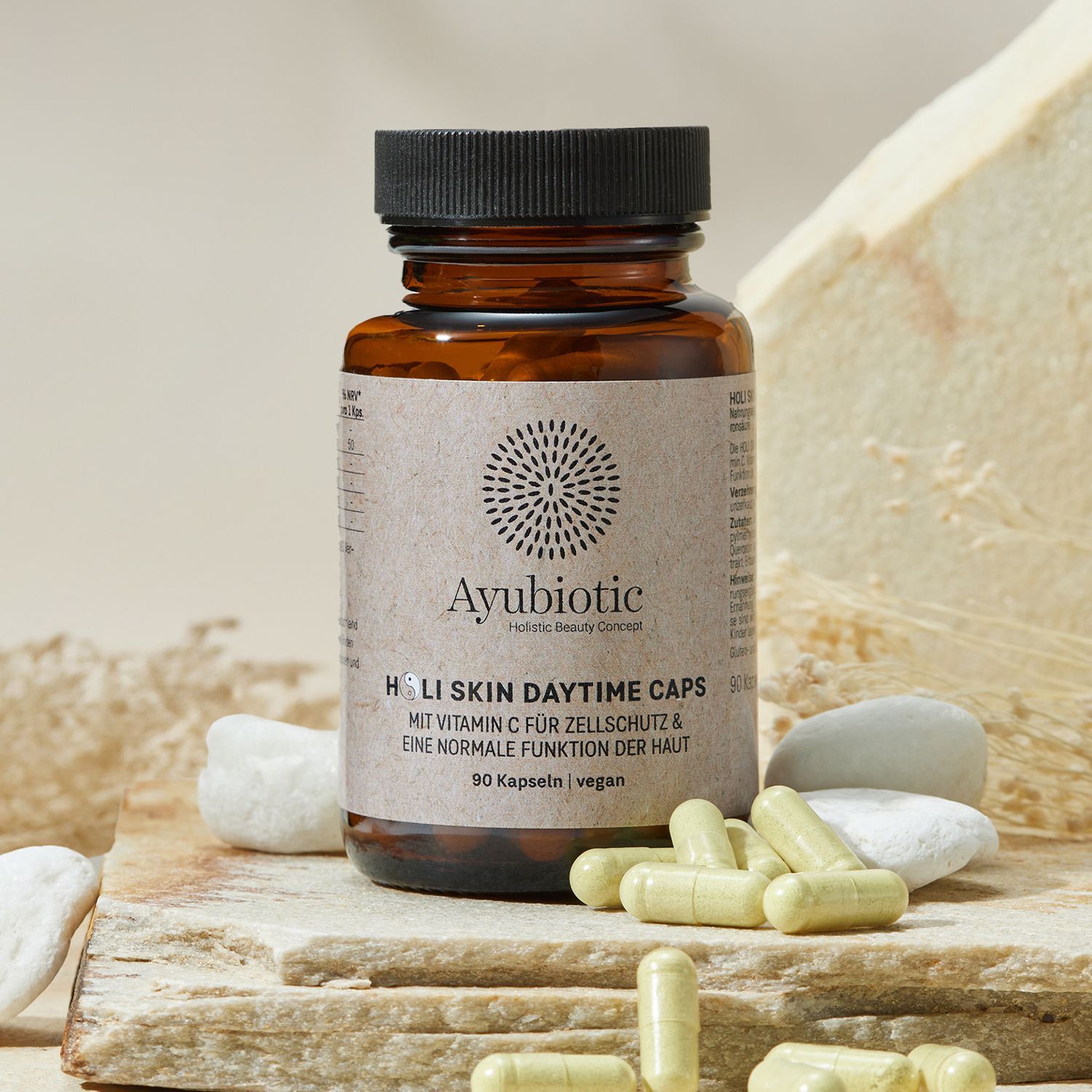 Holi Skin Daytime Kapseln im Schraubgläschen