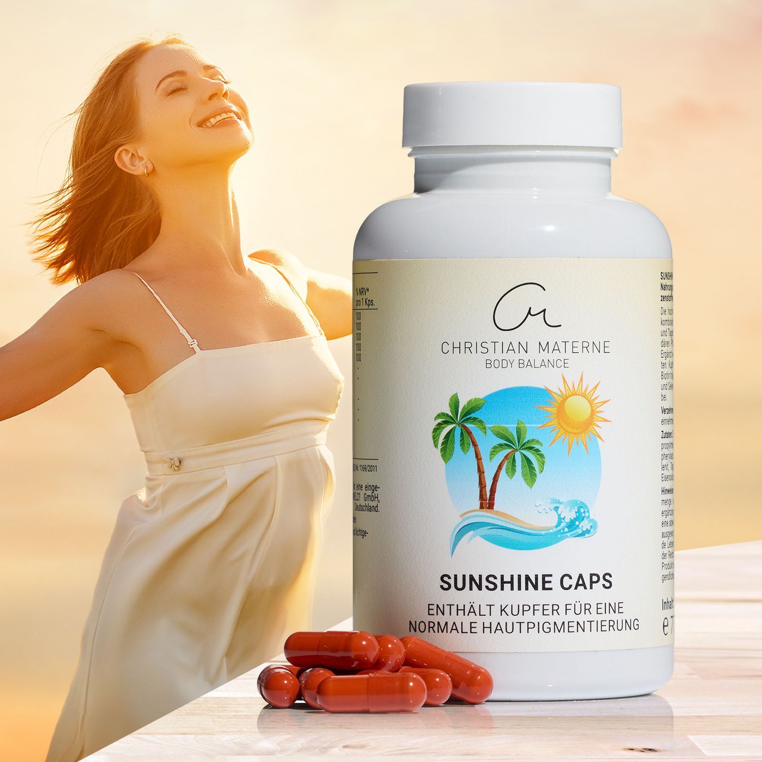 Sunshine Caps, 6-Monatsvorrat