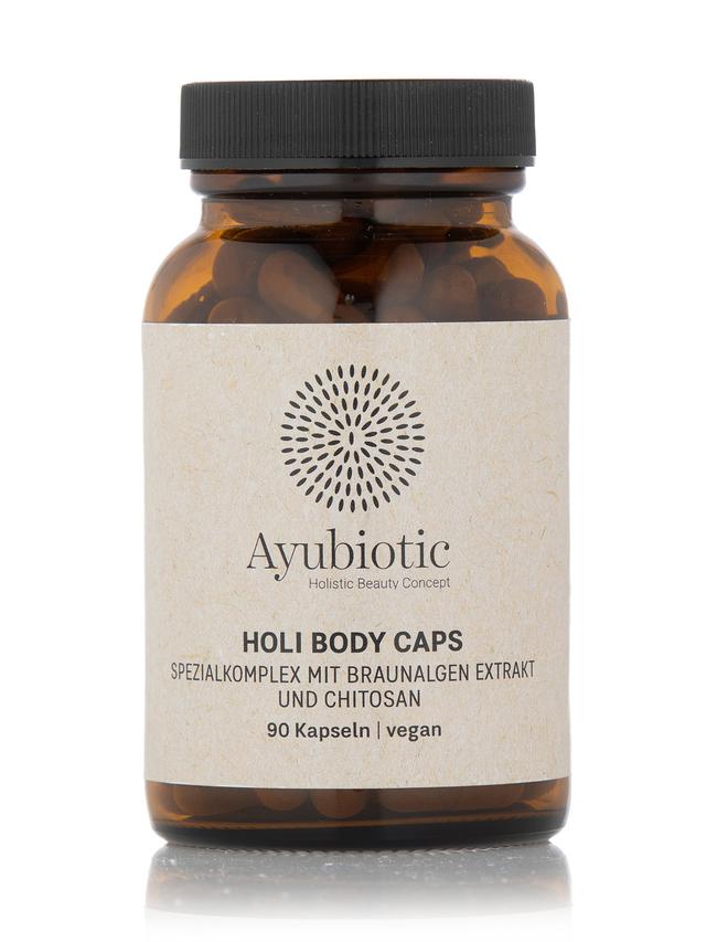Produktbild von "Holi Body Caps" mit Braunalgen Extrakt & Chitosan, Kapseln, 3-Monatsvorrat – Abo