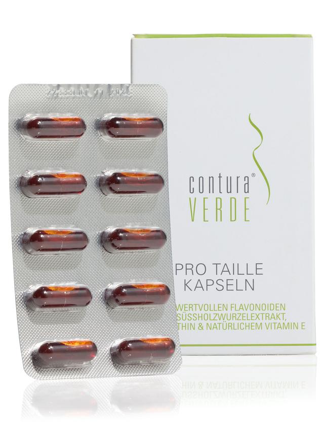 Produktbild von "Pro Taille" mit dem Süßholzwurzel-Extrakt Kaneka Glavonoid™ & Astaxanthin, Kapseln, Monatsvorrat