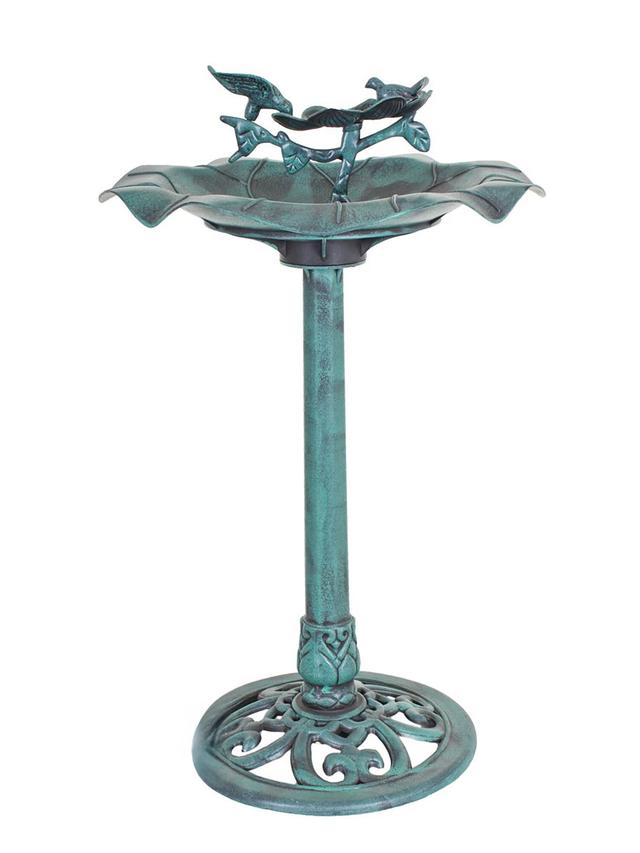 Produktbild von Vogeltränke "Romantik" für Garten oder Balkon, Ø 50 cm, 82 cm hoch