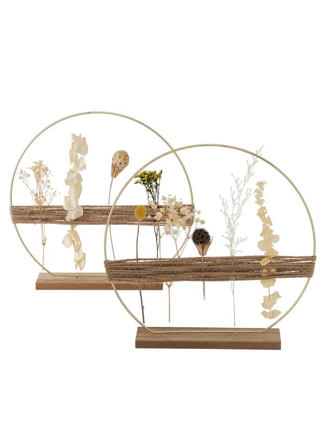 Produktbild von Dekoaufsteller "Felizia" mit Trockenblumen, 31 cm, 2er-Set