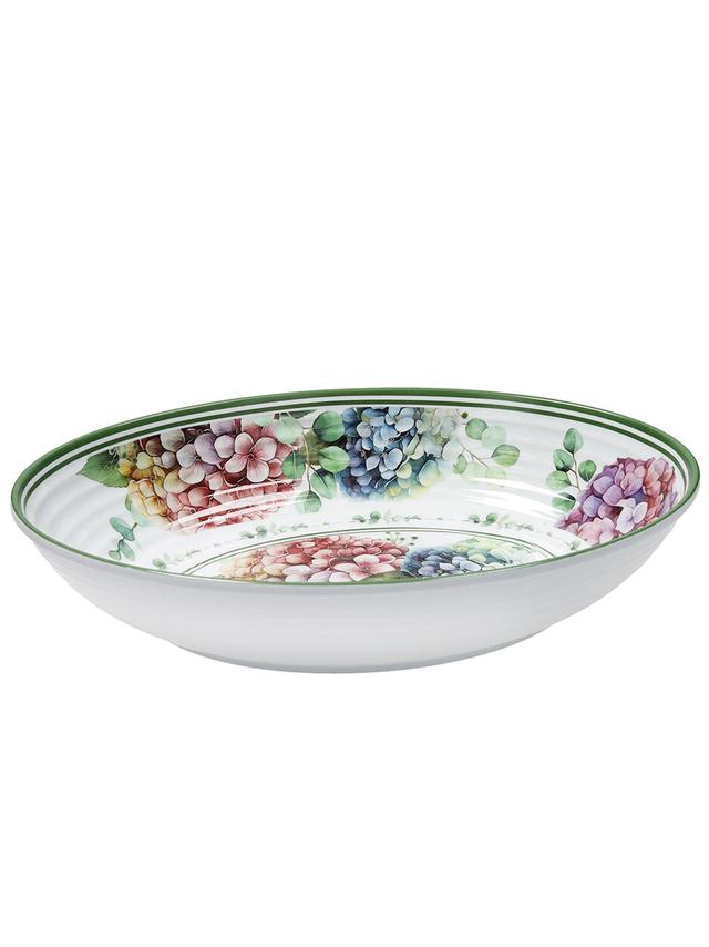 Produktbild von BRANDANI Ovale Schüssel "Flora" aus Melamin, 33 x 23 cm