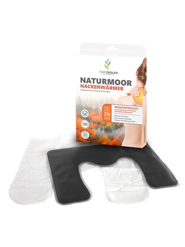 Produktbild von Torf Ziegler Nackenwärmer mit Naturmoor, für Wärme bis zu 3 Stunden