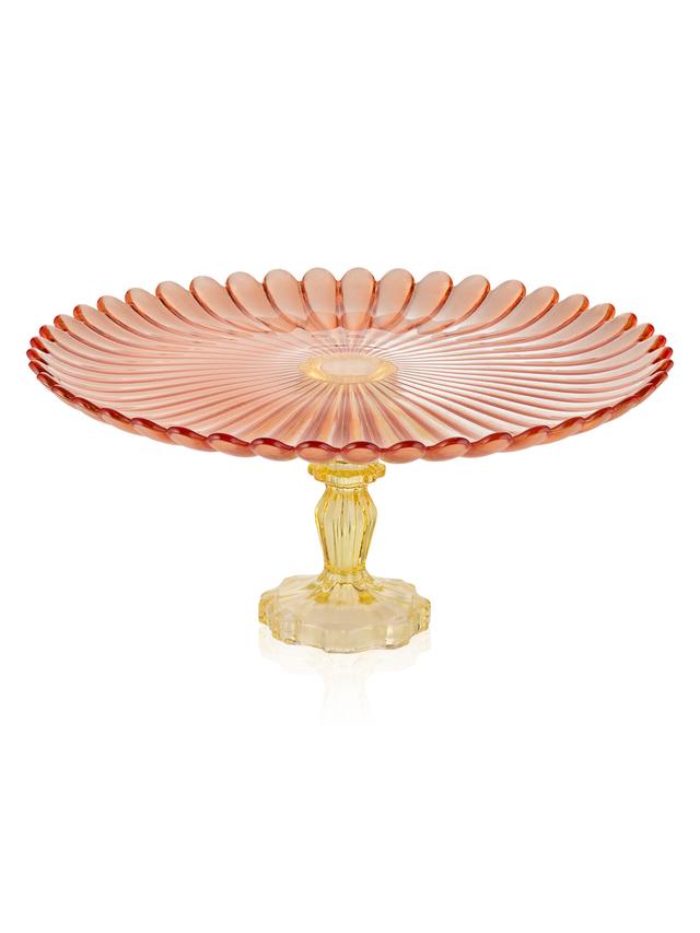 Produktbild von Tortenplatte "Vetro mit Fuss" in Blumenform