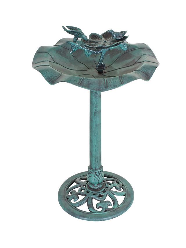 Produktbild von Vogeltränke "Romantik" für Garten oder Balkon, Ø 50 cm, 82 cm hoch