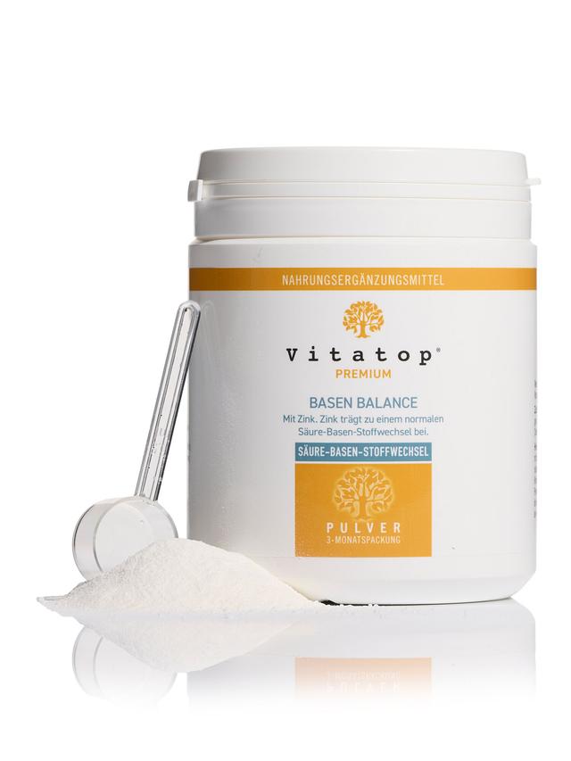 Produktbild von "Basen Balance" mit Mineralstoffe & Spurenelemente, Pulver, 3-Monatsvorrat - Abo