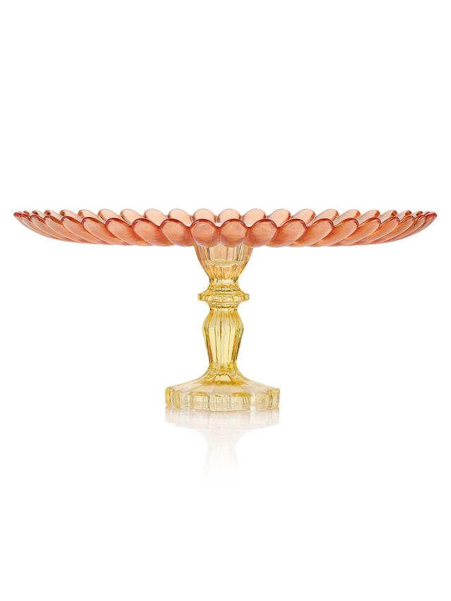 Produktbild von Tortenplatte "Vetro mit Fuss" in Blumenform