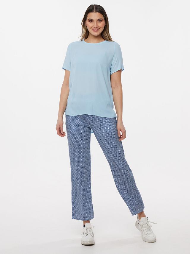 Produktbild von Chiffonbluse mit Biesen