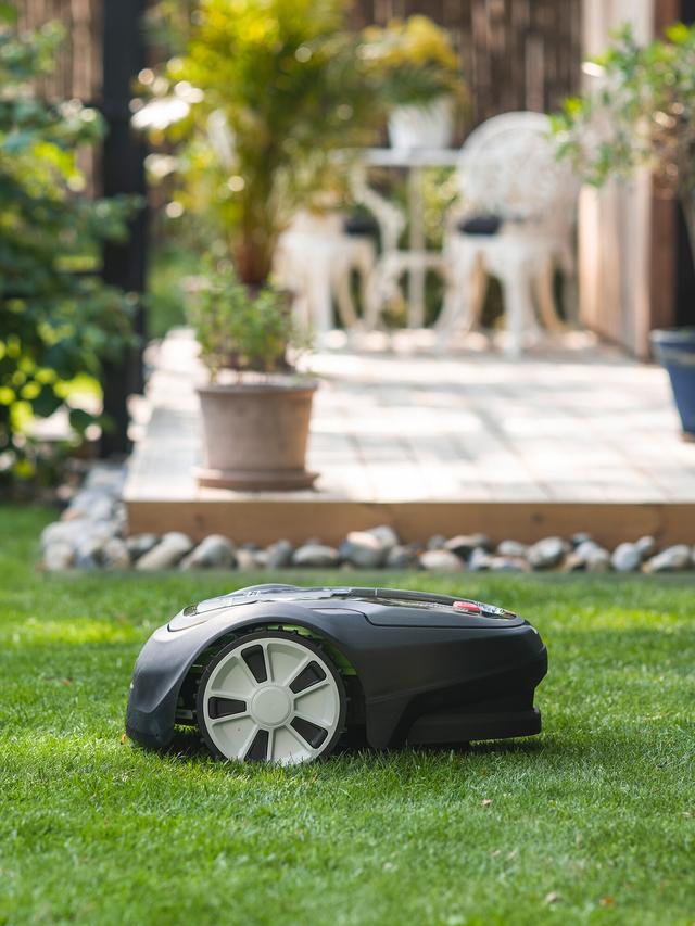 Produktbild von Rasenroboter "Mähroboter 7.0" für 750 m², Mähen & Düngen, 2-in-1, 24 V