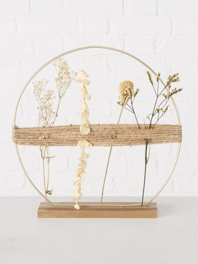 Produktbild von Dekoaufsteller "Felizia" mit Trockenblumen, 31 cm, 2er-Set