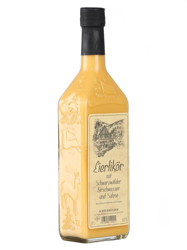 Produktbild von Eierlikör mit schwarzwälder Kirschwasser und Sahne, 15 % vol. Alc., 0,7 l