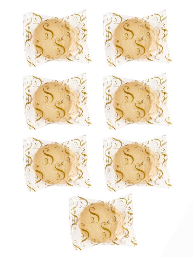 Produktbild von La Sablésienne Butterkekse "Marquise de sablé" mit Aprikosenstückchen, in roségoldener Metalldose, 175 g