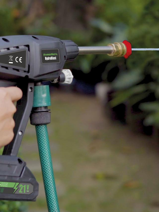 Produktbild von Reinigungspistole "Hammersmith HydroBlast" kabellos, inkl. 5 m Druckschlauch