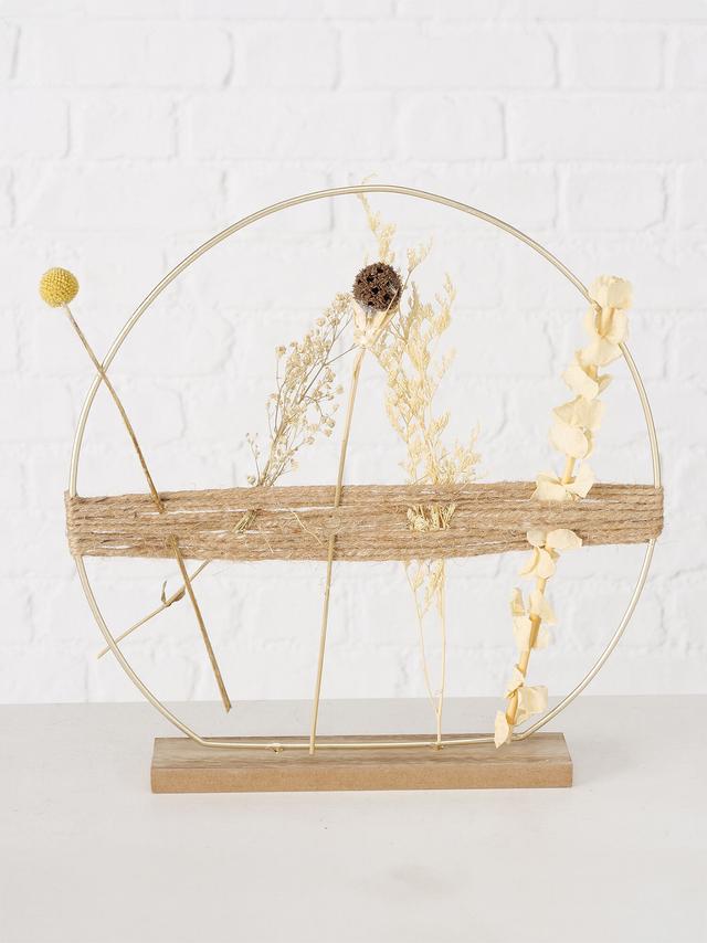 Produktbild von Dekoaufsteller "Felizia" mit Trockenblumen, 31 cm, 2er-Set