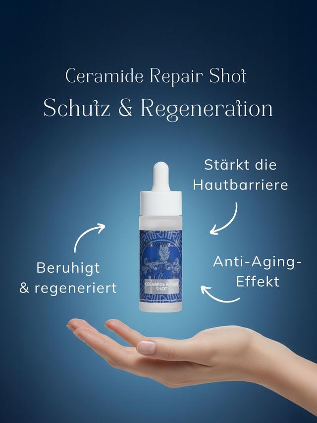 Produktbild von Gesichtsserum "Ceramide Repair Shot 5 %" feuchtigkeitsspendend, Anti-Aging, 20 ml