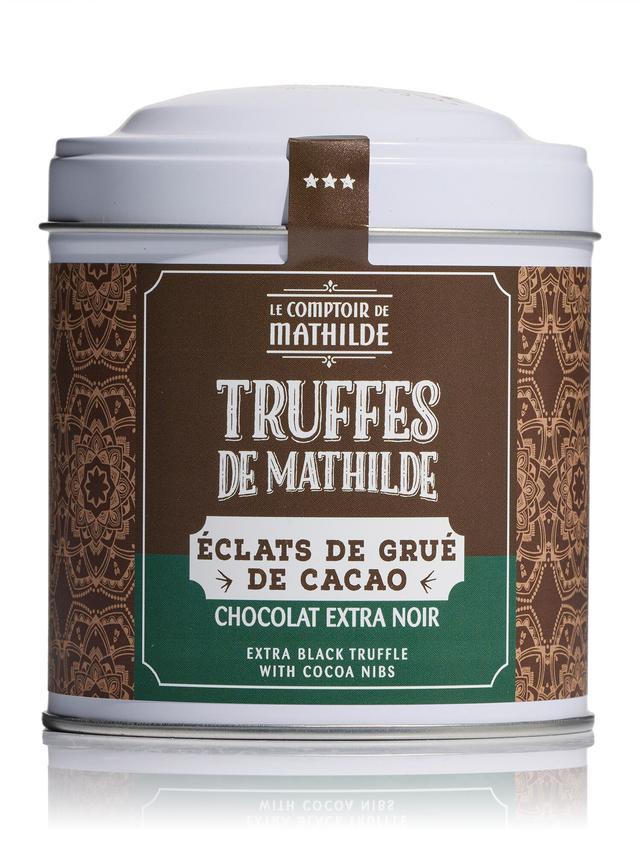 Produktbild von Le Comptoir de Mathilde Schokoladen Geschenkset aus Trüffelschokolade und Schokoperlen, 2-teilig