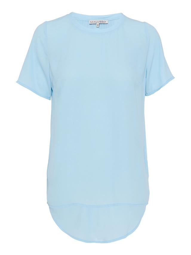 Produktbild von Chiffonbluse mit Biesen