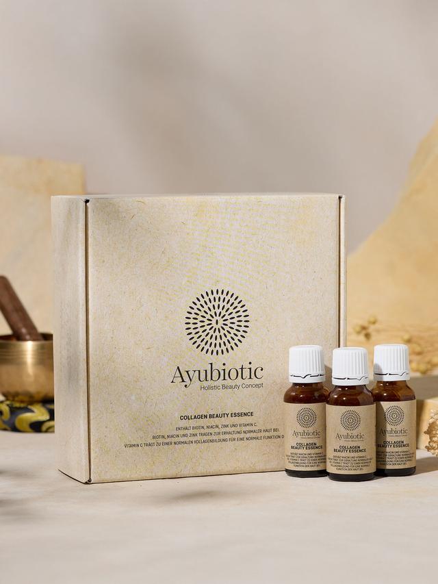 Produktbild von "Collagen Beauty Esscence" mit Kollagen aus Eierschalenmembranpulver & Hyaluronsäure, 20-Tagesvorrat