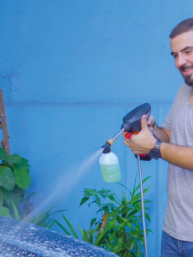 Produktbild von Reinigungspistole "Hammersmith HydroBlast" kabellos, inkl. 5 m Druckschlauch