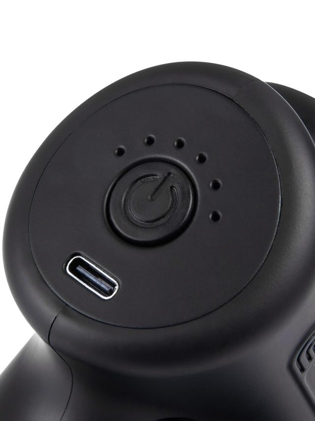 Produktbild von LifenaXX Massagepistole mit 4 Aufsätzen gegen verspannte Muskeln, kabellos, 25 W