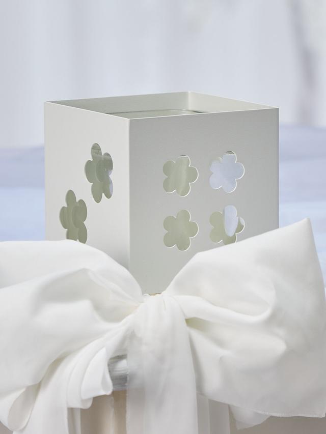 Produktbild von Windlicht aus Metall & Glas, 13 x 13 x 13 cm