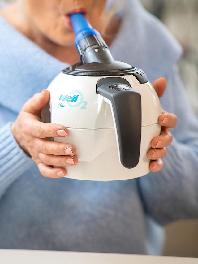 Produktbild von Well O2 Atemtrainer mit Dampf & Widerstand