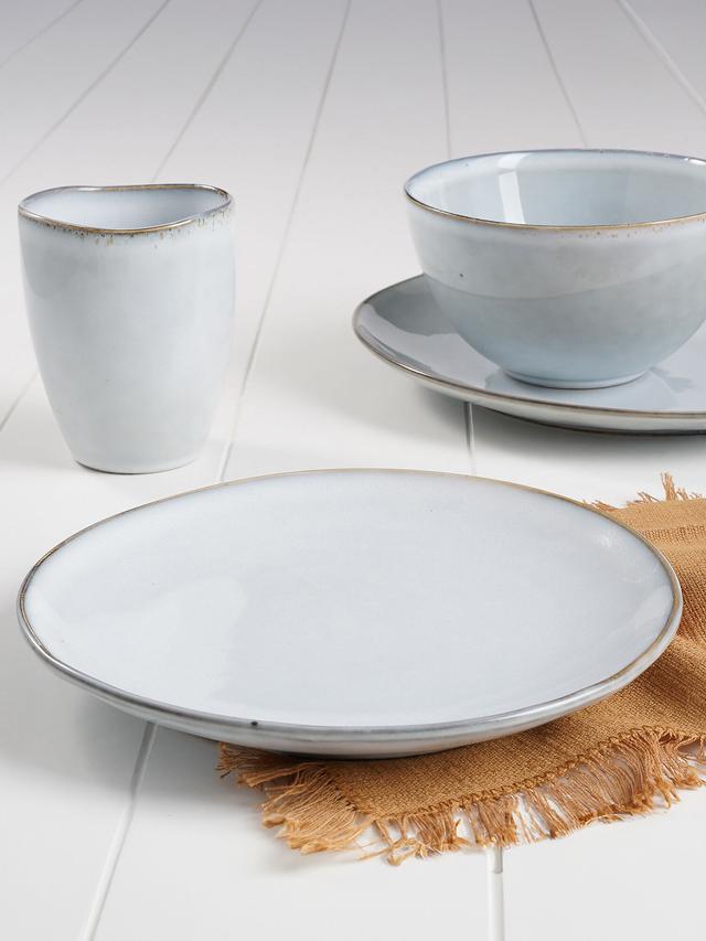 Produktbild von Keramik-Geschirrset "Moon" 100 % handgefertigt, 16-teilig