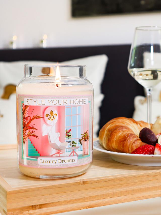 Produktbild von Duftkerze "STYLE YOUR HOME" 150 Stunden Brenndauer, 630 g