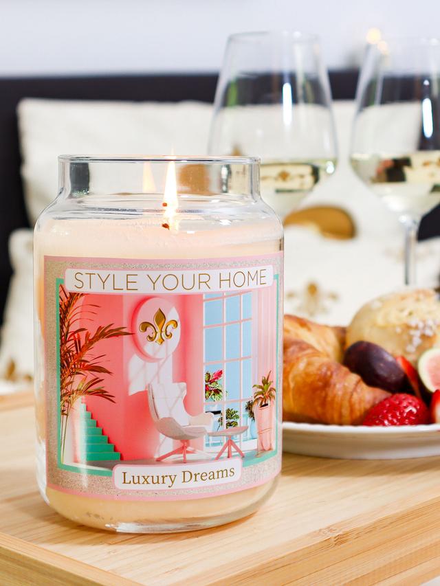 Produktbild von Duftkerze "STYLE YOUR HOME" 150 Stunden Brenndauer, 630 g