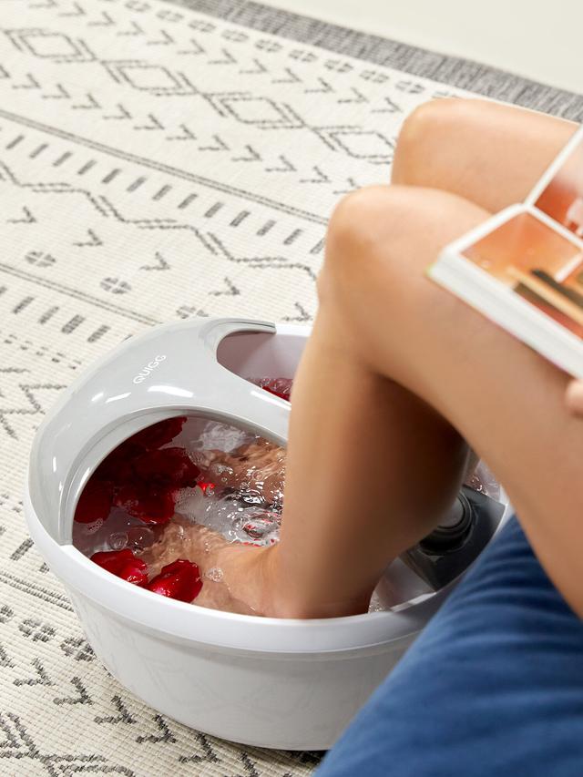Produktbild von Fußbad mit Vibrations- und Whirlpool-Massage (B-Ware)
