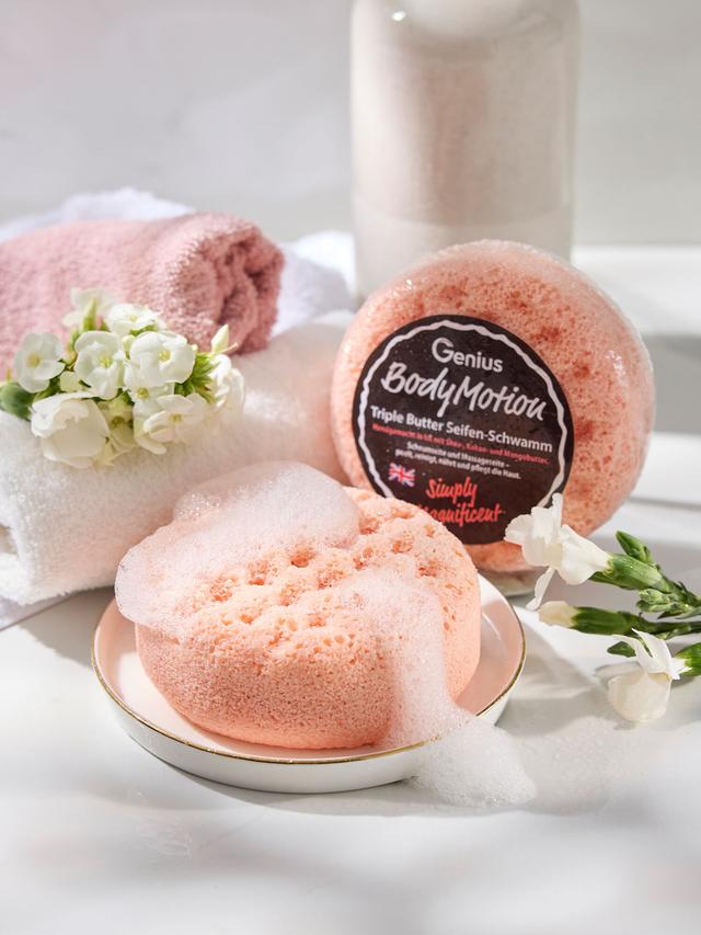 Produktbild von BodyMotion Seifen-Schwamm 3–in–1