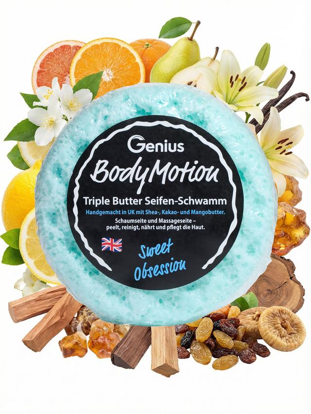 Produktbild von BodyMotion Seifen-Schwamm 3–in–1
