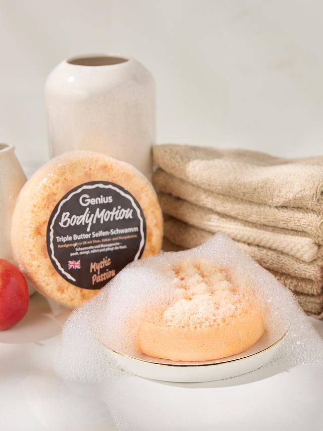 Produktbild von BodyMotion Seifen-Schwamm 3–in–1