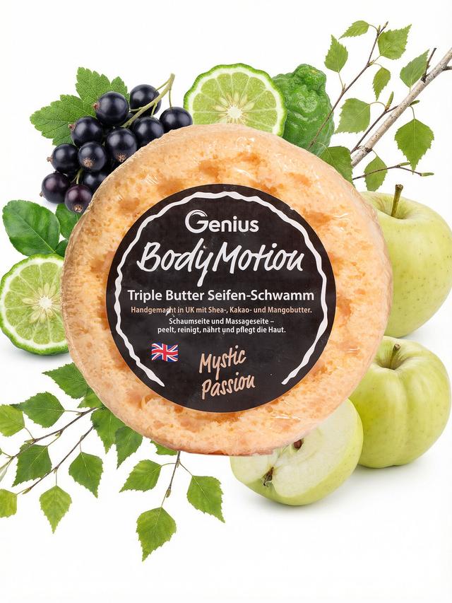 Produktbild von BodyMotion Seifen-Schwamm 3–in–1