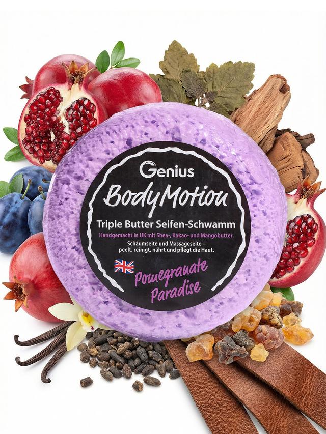 Produktbild von BodyMotion Seifen-Schwamm 3–in–1
